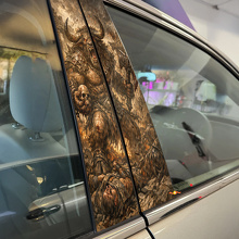 Rage Minotaur Door Pillar Vinyl Decal Set_2