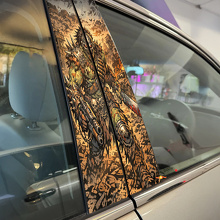 Mutant Warrior Door Pillar Vinyl Decal Set_2