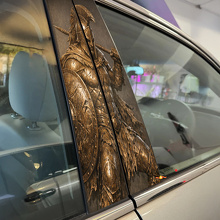 Spartan Warrior Door Pillar Vinyl Decal Set_2