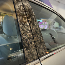 Stormtrooper Skull Door Pillar Vinyl Decal Set_2
