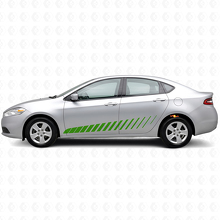 Decorated Strobe Side Stripes Vinyl Decal Kit for Dodge Dart_3