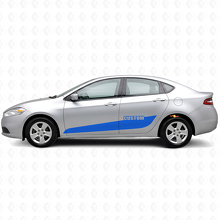 Custom Lettering Side Door Stripes Vinyl Decal Kit for Dodge Dart_2