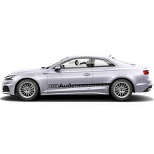 Strobe Style Branded Side Vinyl Decal Kit for for Audi A5_2