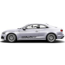 Branded Side Stripes Vinyl Decal Set for for Audi A5_2