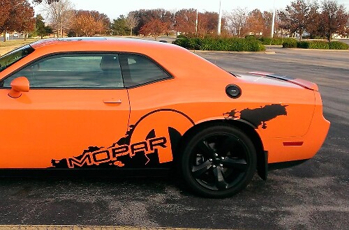Splash Vinyl Decal Stickers for Dodge Challenger