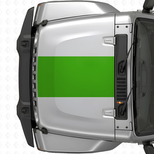 Central Wide Hood Stripe Vinyl Decal for Jeep Wrangler 2007+_3