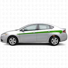 Accent Side Stripes Vinyl Decal Kit for Dodge Dart 2013+_3
