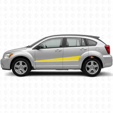 Expanding Side Stripes Vinyl Decal Kit for Dodge Caliber 2007+_5