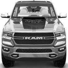 TRX Rebel Hood Stripes Vinyl Decal for Dodge Ram Rebel 2021+_3