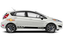 Racing Syle Door Side Stripes Vinyl Decal Kit for Musclecar Fiesta SE_4