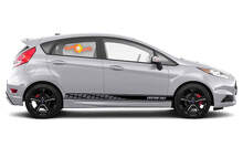 Racing Syle Door Side Stripes Vinyl Decal Kit for Musclecar Fiesta S_3