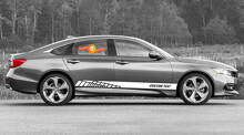Custom Racing Side Stripes Vinyl Decal Kit for Honda Accord_3