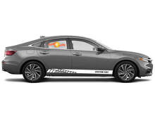 Custom Racing Side Stripes Vinyl Decal Kit for Honda Insight_3