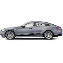 AMG Style Side Stripes Vinyl Decal Kit for Mercedes Benz AMG GT3_3