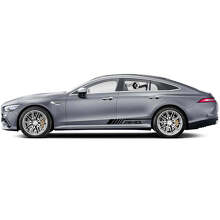 AMG Style Side Stripes Vinyl Decal Kit for Mercedes Benz AMG GT3_4