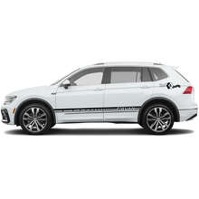 Lettering Side Stripes Vinyl Decal Kit for Volkswagen Tiguan_4
