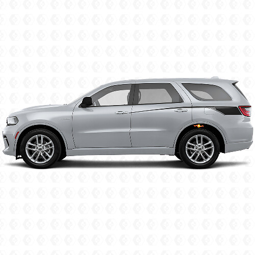 Tapering Rear Side Stripes Vinyl Decal Set for Dodge Durango 2011+
