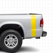 Outline Stripes Rear Side Vinyl Decal Kit for Dodge Dakota 1997+_5