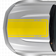 4.0L Hood Outline Stripe Vinyl Decal for Musclecar Musclecarmodel Mach 1 2010-20_5