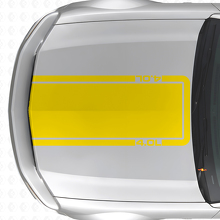 4.0L Hood Outline Stripe Vinyl Decal for Musclecar Musclecarmodel Mach 1 2005-09_5