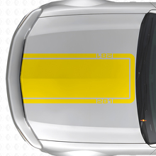 281 Hood Outline Stripe Vinyl Decal for Musclecar Musclecarmodel Mach 1 2005-09_5