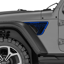 392 Final Edition Fender Vent Vinyl Decal Kit for Jeep Wrangler Rubicon_3