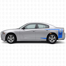 5.7L Tail Band Stripes Bedside Vinyl Decal Sticker for Dodge Charger 2011-2014_2