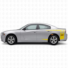 Custom Tail Band Stripes Bedside Vinyl Decal Sticker for Dodge Charger 2011-2014_5