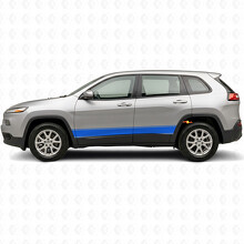 Outline Stripes Side Vinyl Decal Sticker for Jeep Cherokee 2014-2023_3