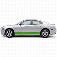 Straight Stripes Side Vinyl Decal Sticker for Dodge Charger 2011-2014_3
