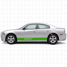 Sport Straight Stripes Side Vinyl Decal Sticker for Dodge Charger 2011-2014_3