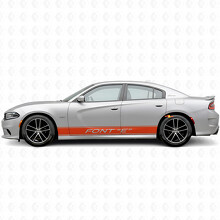 Custom Outline Stripes Side Vinyl Decal Sticker for Dodge Charger 2015-2026_4