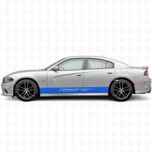 Custom Straight Stripes Side Vinyl Decal Sticker for Dodge Charger 2015-2026_2