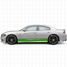 Custom Straight Stripes Side Vinyl Decal Sticker for Dodge Charger 2015-2026_3