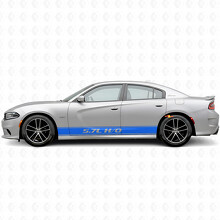 5.7L H/O Outline Stripes Side Vinyl Decal Sticker for Dodge Charger 2015-2026_2
