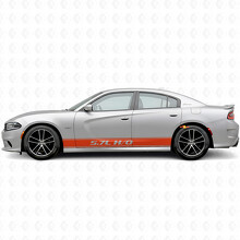 5.7L H/O Outline Stripes Side Vinyl Decal Sticker for Dodge Charger 2015-2026_4