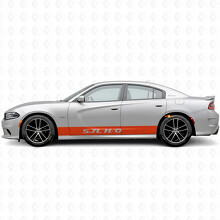5.7L H/O Straight Stripes Side Vinyl Decal Sticker for Dodge Charger 2015-2026_4