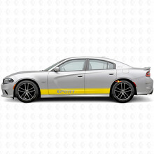 Sport Outline Stripes Side Vinyl Decal Sticker for Dodge Charger 2015-2026_5