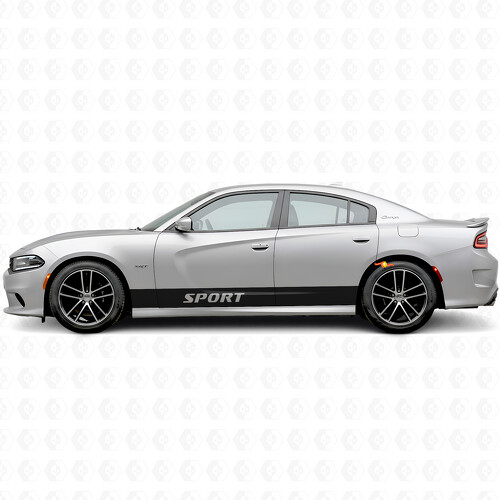 Sport Straight Stripes Side Vinyl Decal Sticker for Dodge Charger 2015-2026