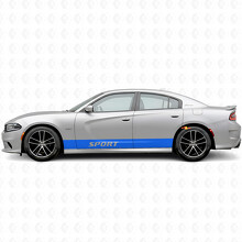 Sport Straight Stripes Side Vinyl Decal Sticker for Dodge Charger 2015-2026_2