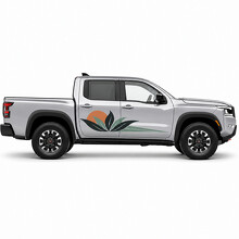 Agave Solstice Desert Sun Side Door Vinyl Decal Sticker for Nissan Frontier_2