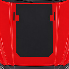 Trail Notch Blackout Hood Vinyl Decal Sticker for RAM 2500 2021-2026_2