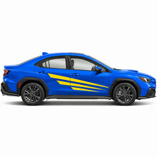 Stage Blades Rally Stripes Side Vinyl Decal Sticker for Subaru WRX 2022_2