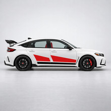 Apex Split Racing Graphics Side Vinyl Decal Sticker for Honda Civic 2023_2