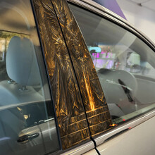 Dragon Emperor Door Pillar Vinyl Decal Sticker_2