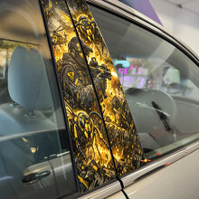 Hornet Troops Door Pillar Vinyl Decal Sticker_2