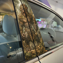 Primal Ape King Door Pillar Vinyl Decal Sticker_2
