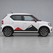 Twin Peak Terrace Side Vinyl Decal Sticker for Suzuki Ignis FF21S 2017-2020 Pre-Facelift_2