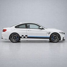 Checker Bridge F82 Coupe Pre-Facelift Side Vinyl Decal Sticker for BMW M4 2015-2017_2
