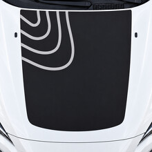 Contour Ridge Wilderness Hood Vinyl Decal Sticker for Subaru Crosstrek 2024_2